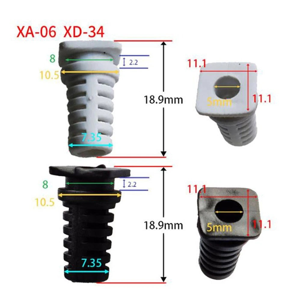 Cable Sleeves for Power Tools (Black/White)