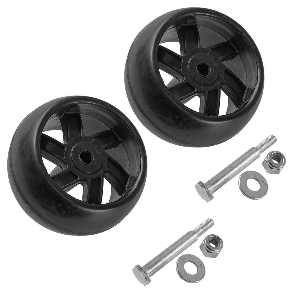 Deck Wheels Replacement for Poulan CO24H48 DB24H48 PB22H48 (Qty 2)