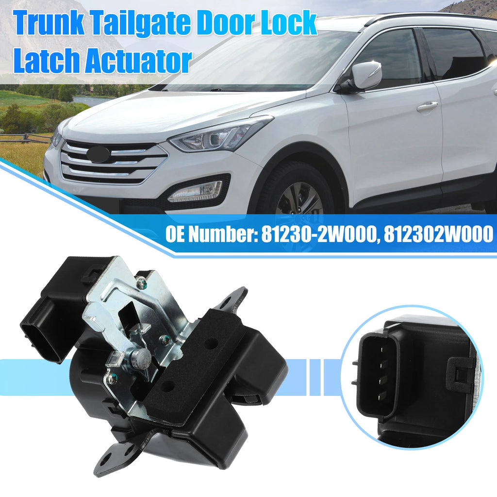 Trunk Latch Lock Actuator Replacement for Hyundai Santa Fe Sport (2013–2016)