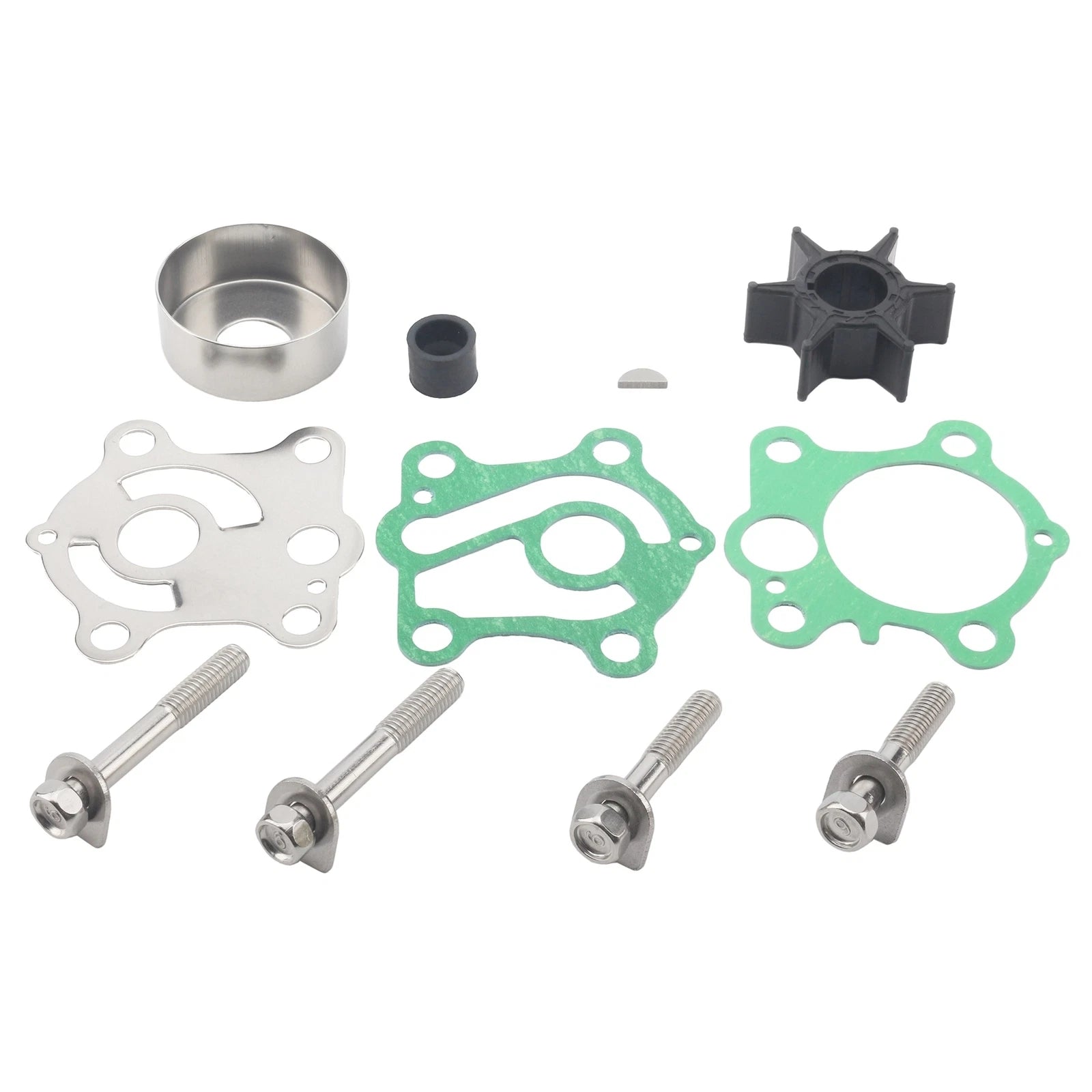 Water Pump Repair Service Kit for Yamaha Outboard (663-W0078-00, 663-W0078-01)