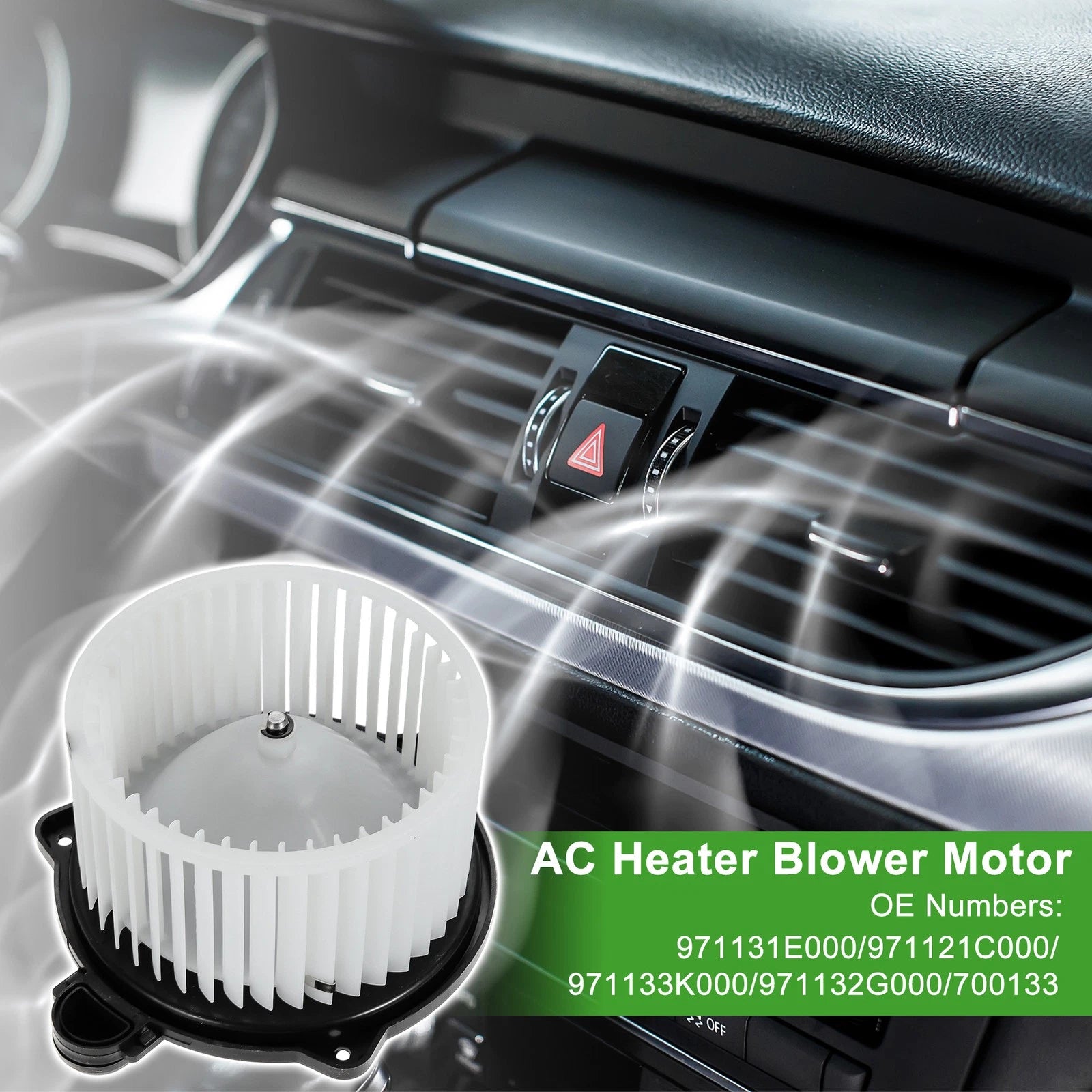 HVAC Blower Motor Assembly Replacement for Hyundai Accent (2003–2011)