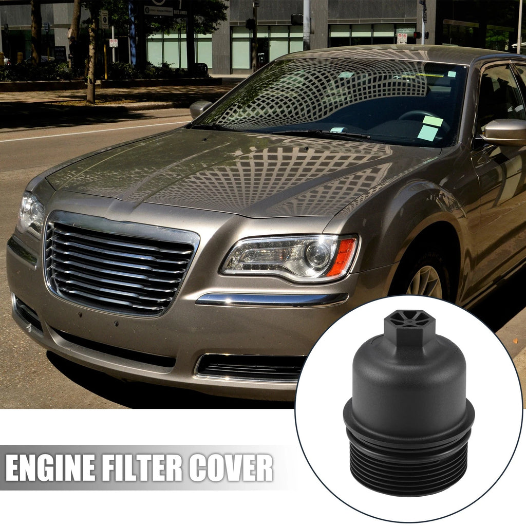 Engine Oil Filter Housing Cap Cover Replacement for Chrysler Dodge (2011–2020)