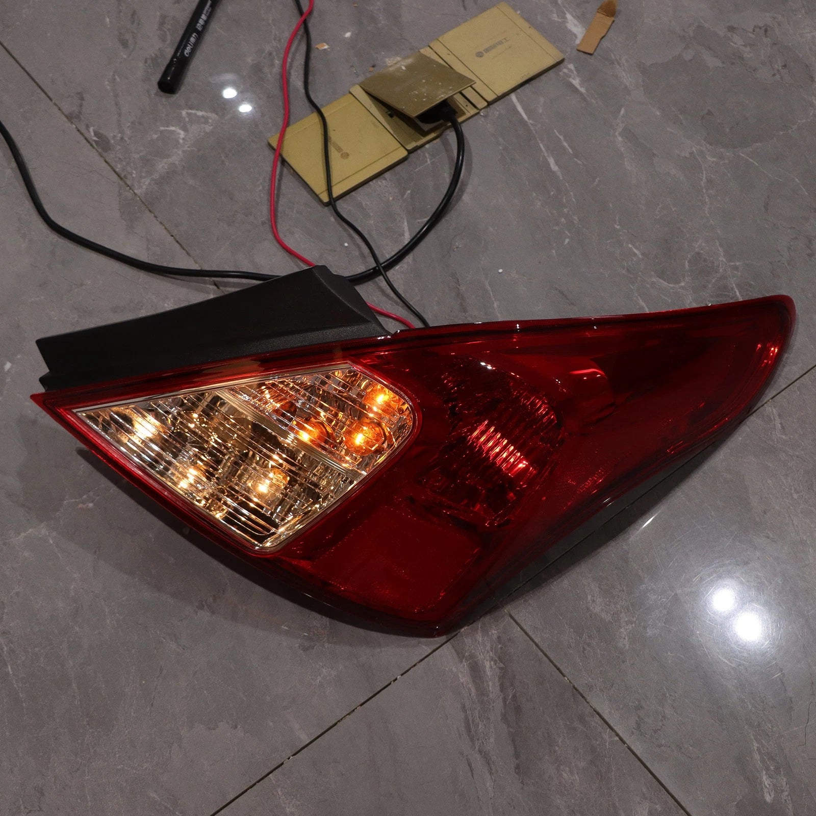 Tail Light Assembly for Nissan Versa (2012–2019) Halogen, Right Side