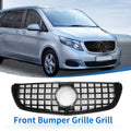 Front Upper Bumper Grille Grill for Mercedes-Benz V-Class W477 (2014–2024)