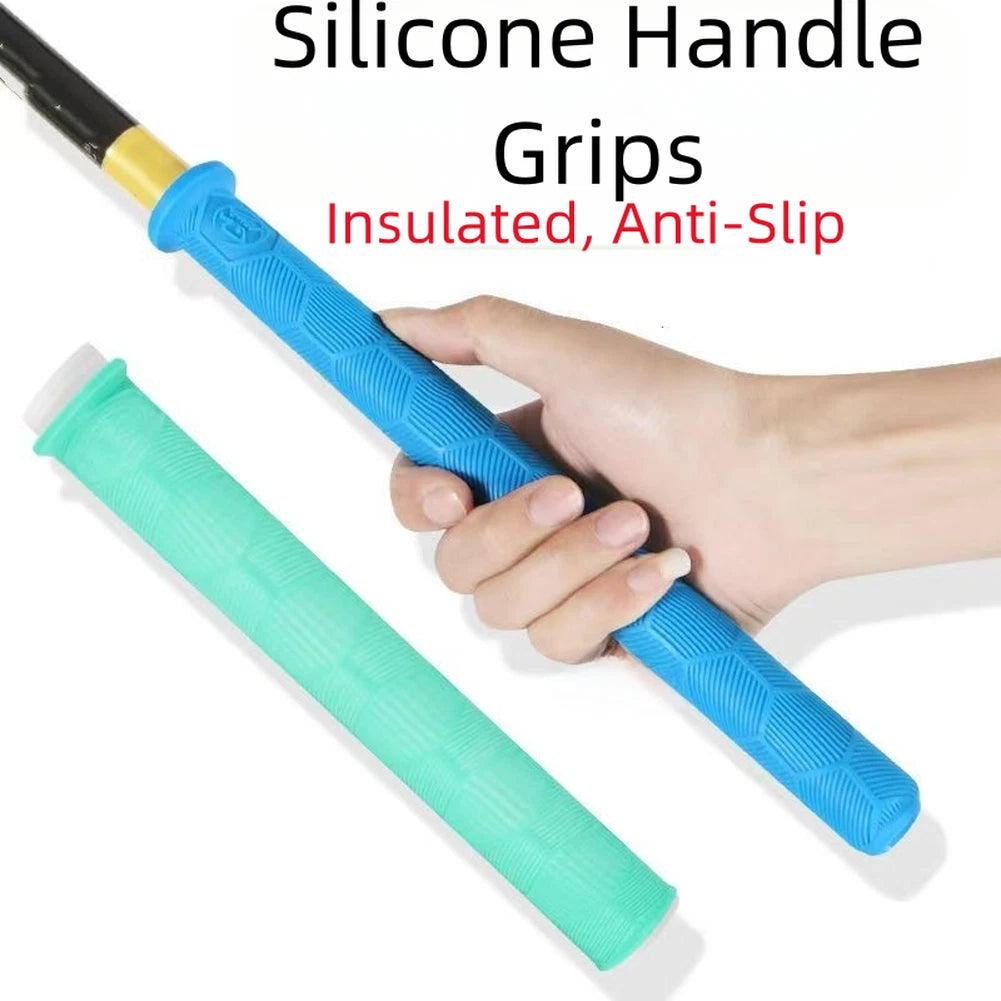 Silicone Grip Wrap for Fishing Rod Handle (Non-Slip, Sweat Absorbent)
