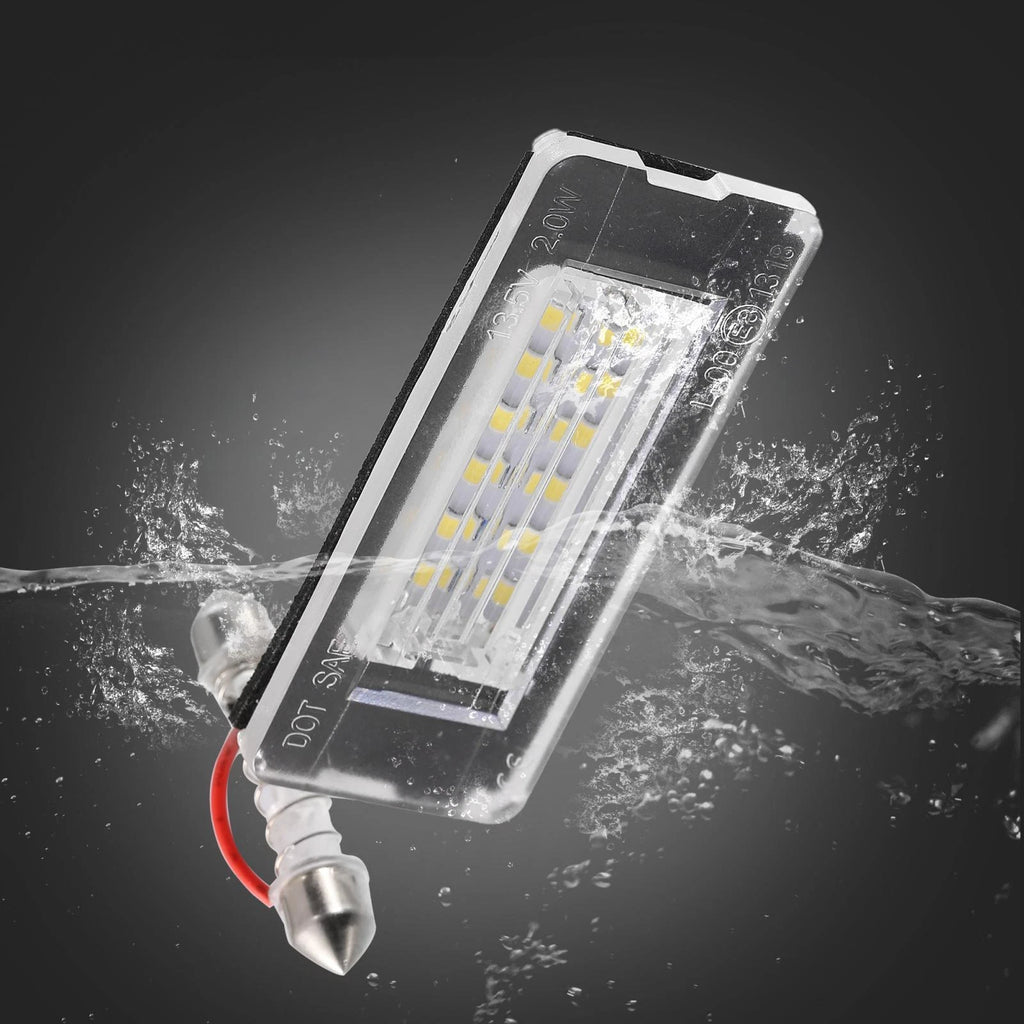 2X LED License Plate Light for Mini Cooper (2007–2015)