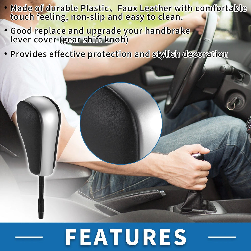 Automatic Gear Shifter Knob Faux Leather for BMW 1 Series E81 (2006–2011)