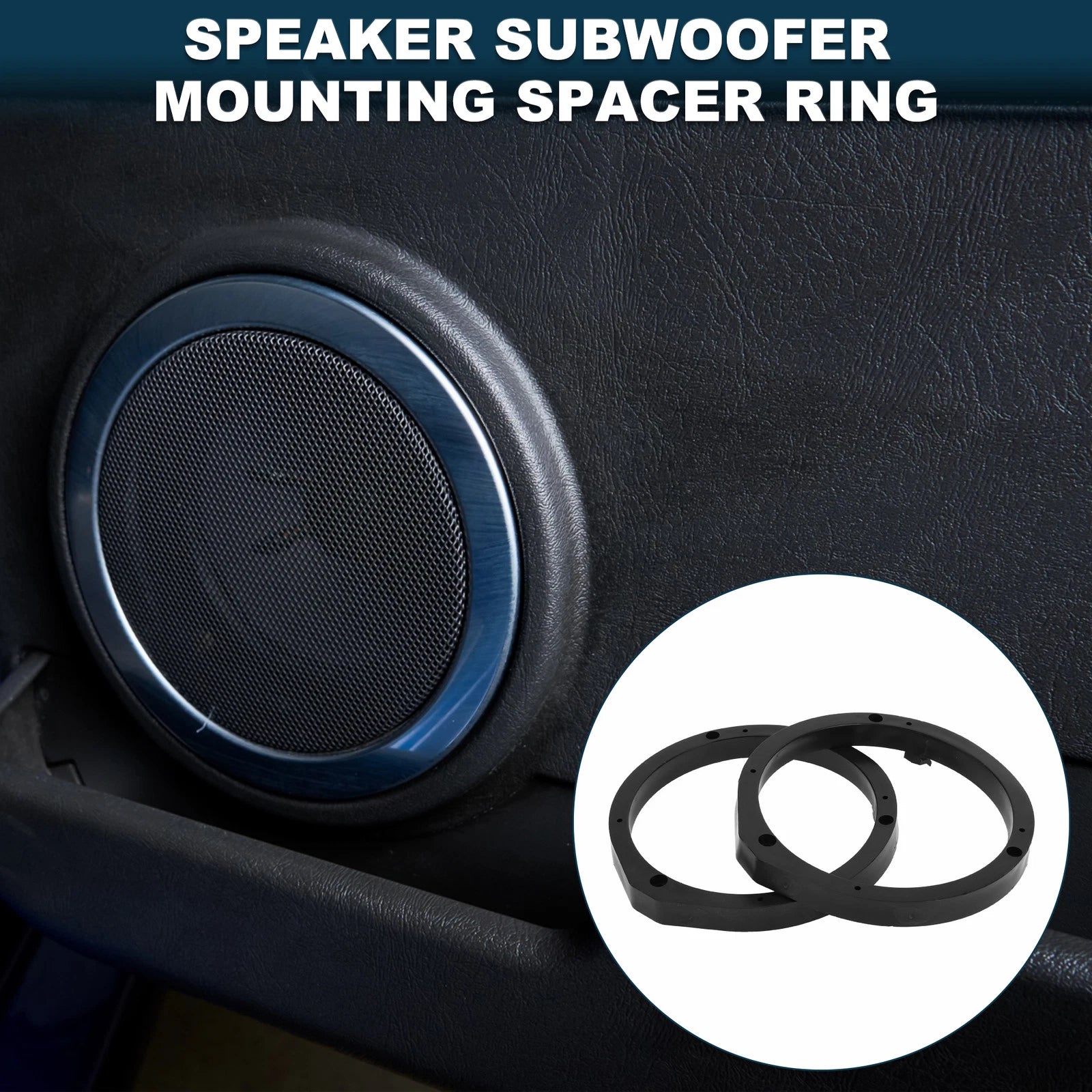 2X Speaker Spacer Ring Adapter for Honda Civic (ABS)