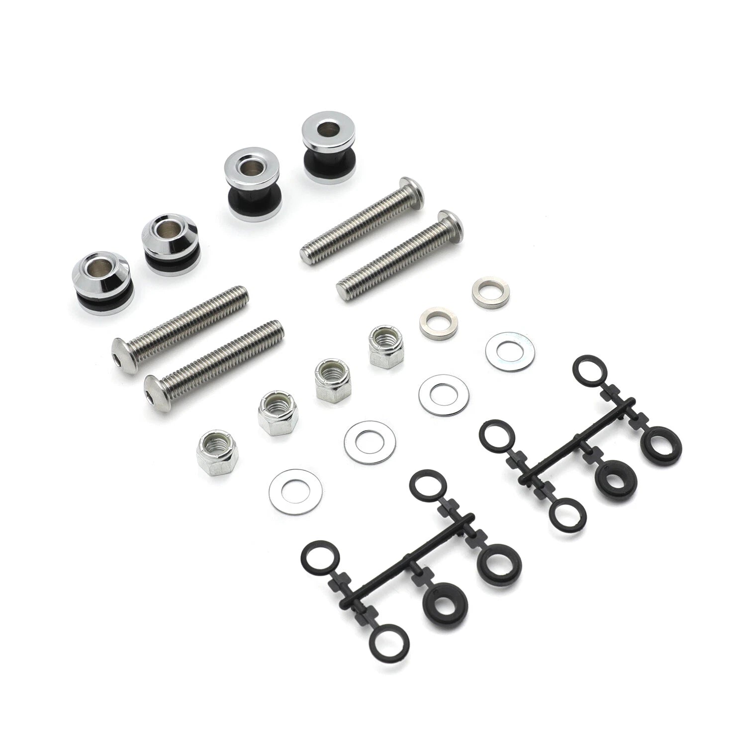 Sissy Bar Docking Hardware Kit for Harley Davidson Dyna FXDWG (2006–2008)