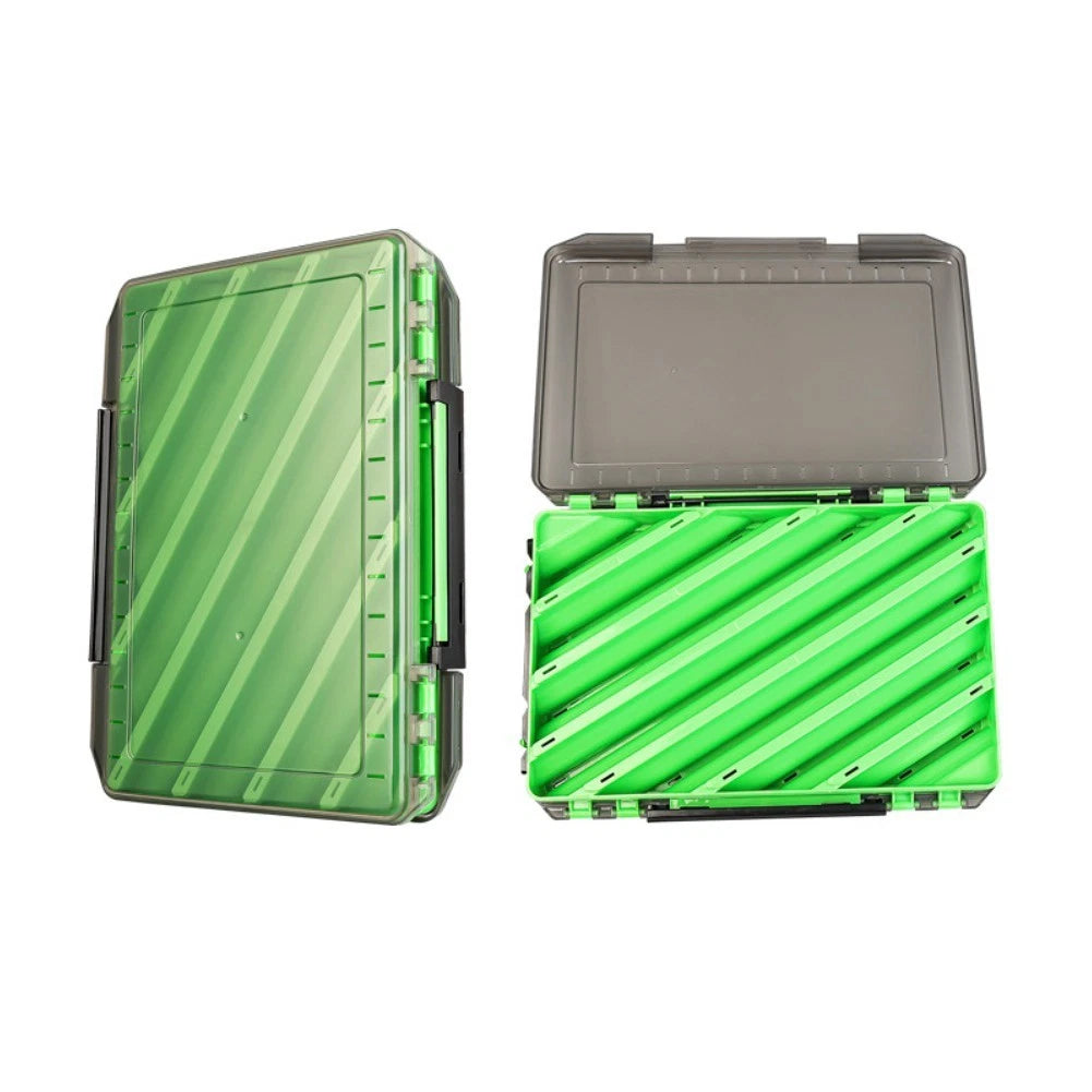 ABS Double Sided Fishing Box with Y Drain Hole for Organized Storage