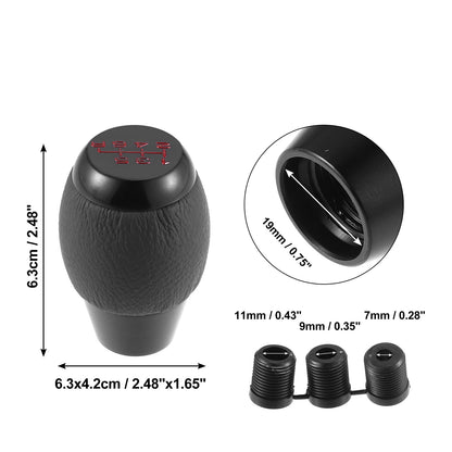 6 Speed Manual Gear Shift Knob for Honda Civic (1988–1991)