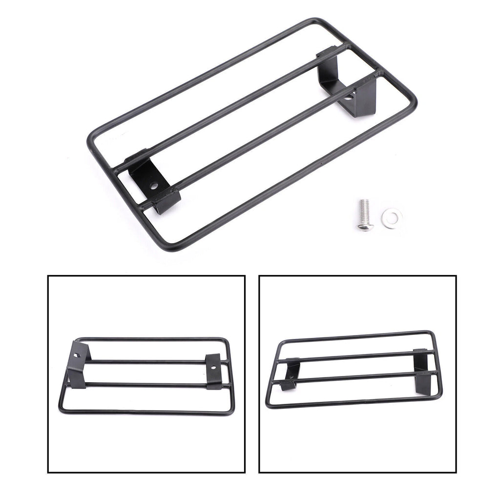 Black Seat Rear Luggage Fender Rack Bracket for Honda Rebel 250 300 500 (2017–2019)
