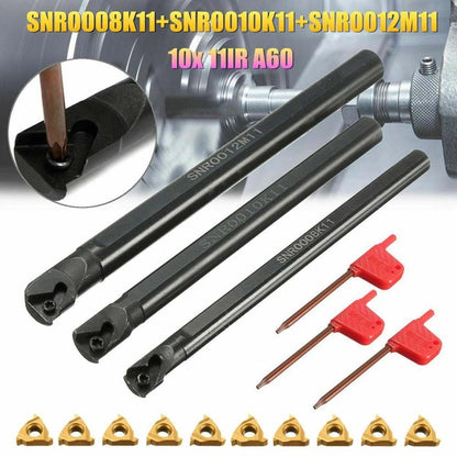 High Performance Cutting Tools Kit for SNR0008K11, SNR0010K11