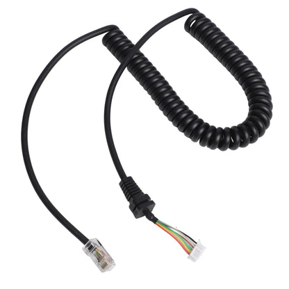 Microphone Cable Cord for Yaesu MH48 MH36 MH42 (Replacement)
