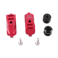 CNC Red Swingarm Spool Adapters for Honda CBR500 (2014–2015)