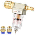 1/4 Inch Thread Compressed Air Filter Separator with Mounting Bracket Kit