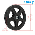 4X 12 Inch Lawn Mower Wheels Kit for Push Mower (LABLT)