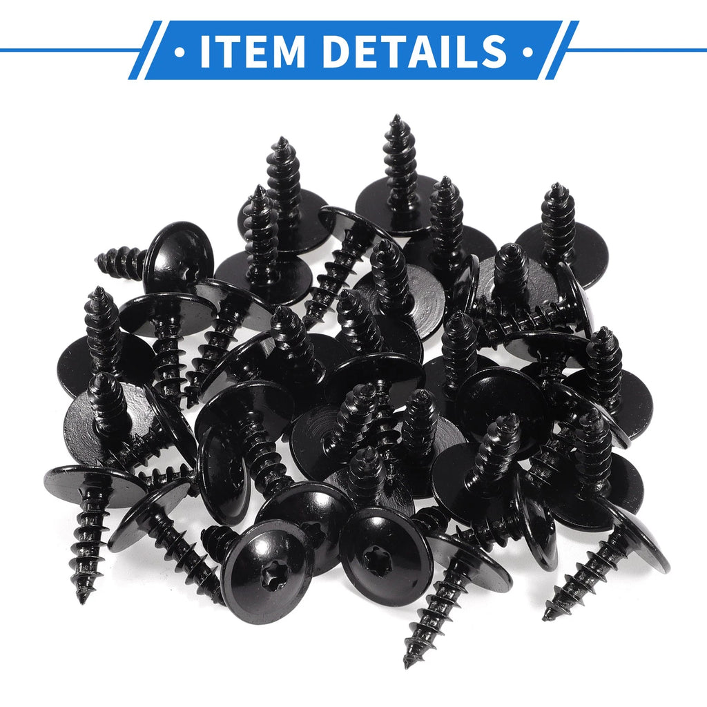 40 Pcs Fender Liner Splash Shield Bumper Cover Screw for Audi A3 (2006–2013)
