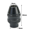 Quick Change Adapter Tool 7MM for (0.4-3.2mm) Black