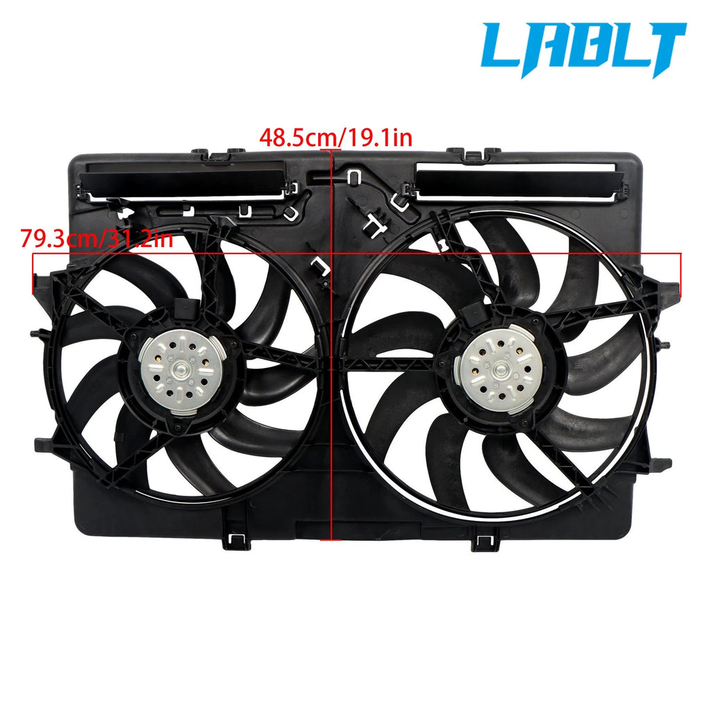 Cooling Fan for Audi A4 A5 S4 S5 Q5 (2009–2016) - LABLT