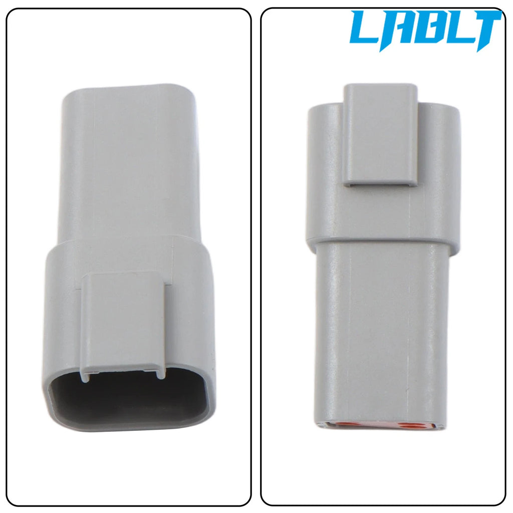 5X 4Pin Waterproof Electrical Wire DT Connectors for (2010–2023)