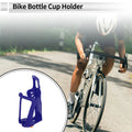 Universal Motorcycle Bicycle Drink Holder Water Bottle Cup Blue ABS (1 Pc)