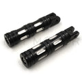 Black Edge Cut Footpegs for Harley FXBB FXBR FXBRS FXLR (2018–Later)