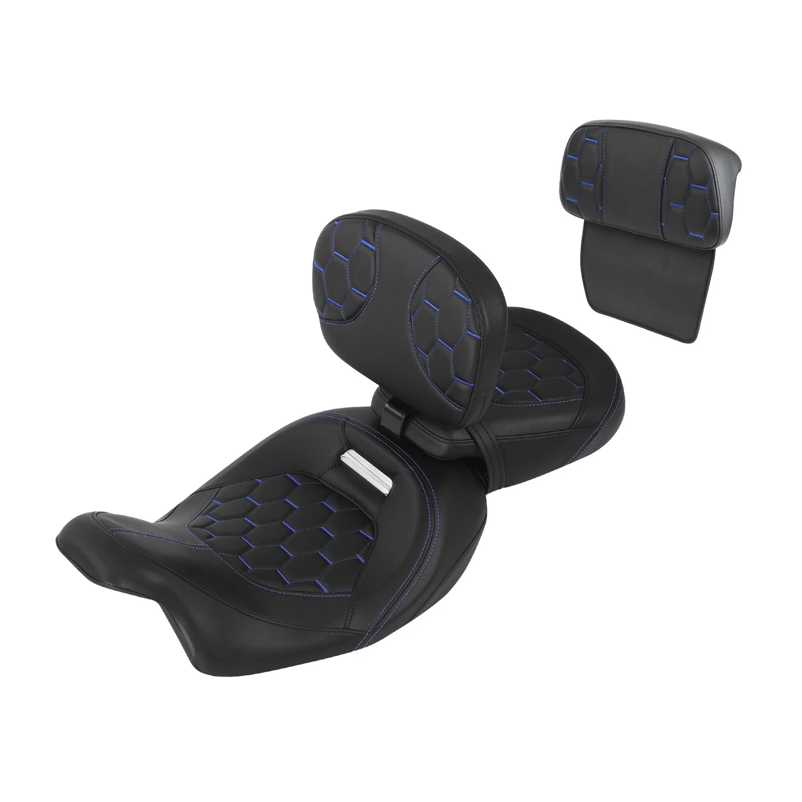 Backrest Pad Set for Harley Road Street Glide (2014–2023)