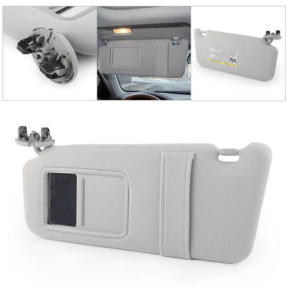 Gray Sun Visor for Toyota Camry (2007–2011) Driver Side, Sunroof, Light