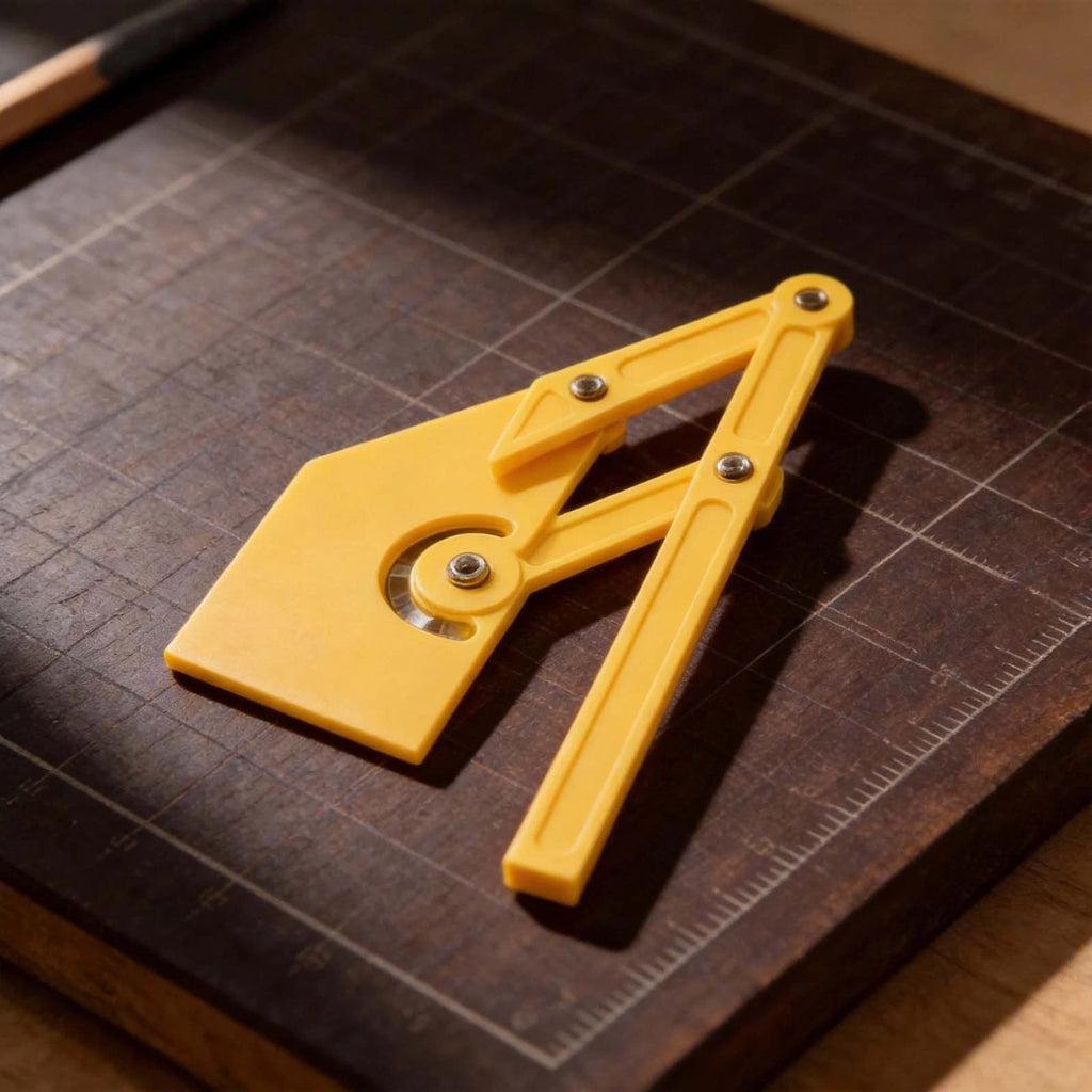 Plastic Angle Finder Protractor for Crafts and Engineering
