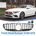 Front Upper Bumper Grille Grill Replacement for Mercedes-Benz CLS400 (2015–2018)