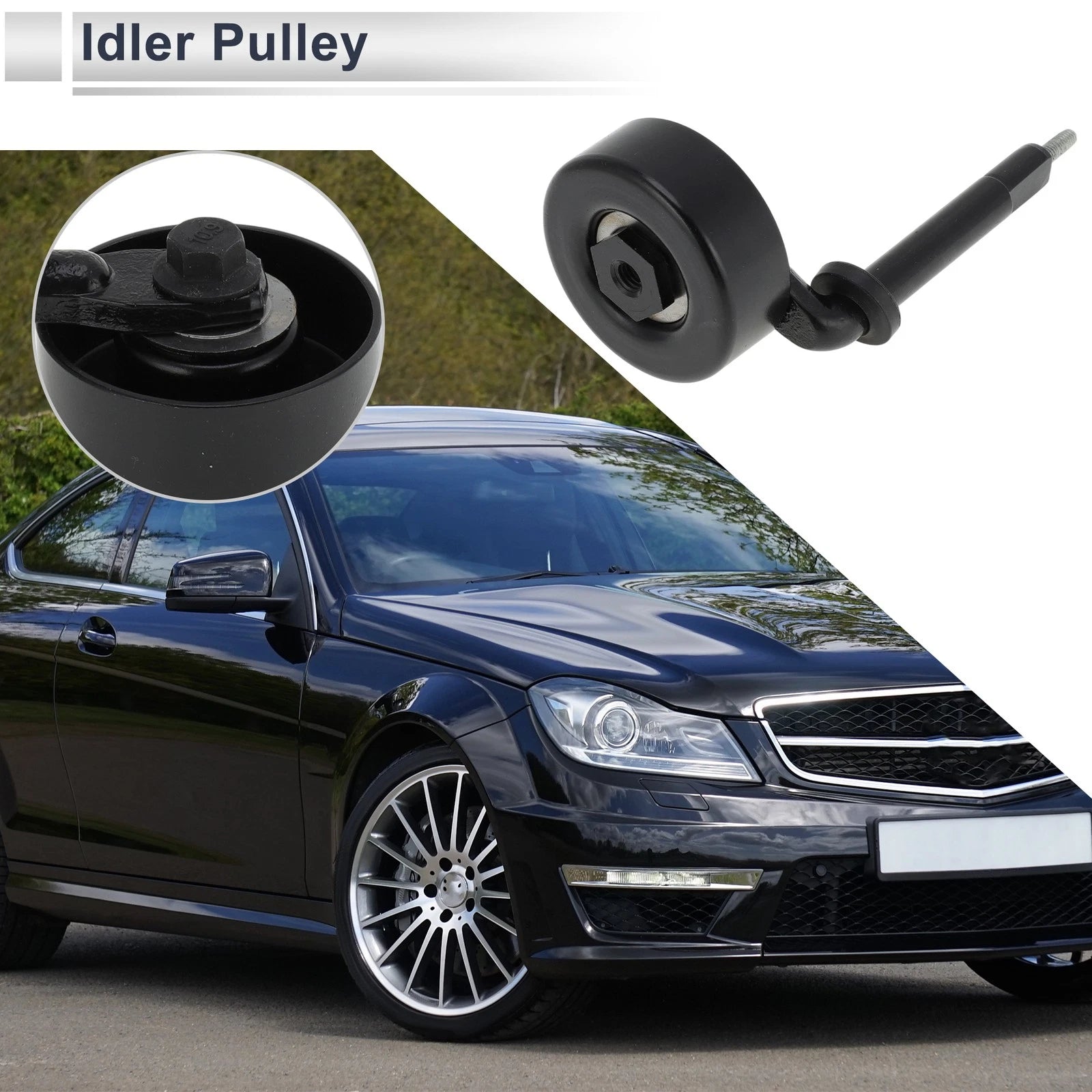Drive Belt Idler Pulley Replacement for BMW 330d (1999–2010)