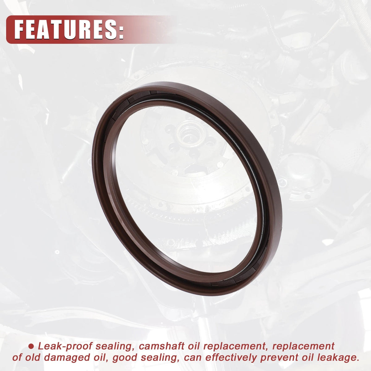 2X Engine Crankshaft Oil Seal for Toyota Camry Avalon (1998–2016) Lexus