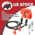 Ignition Coil & Spark Plug w Wire Cap for Polaris RZR 800 (2011–2014)