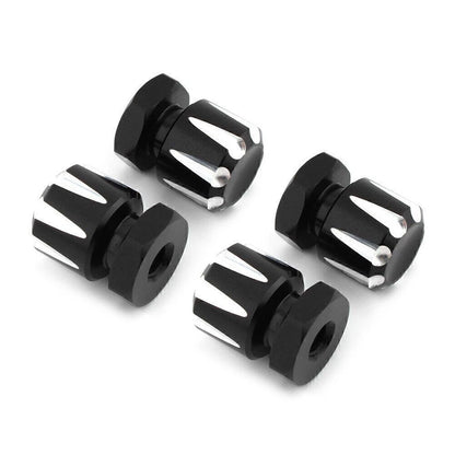 Set of 4 Mounting Nuts Bolts for Harley Road King, Road Glide, Softail, Fat Boy