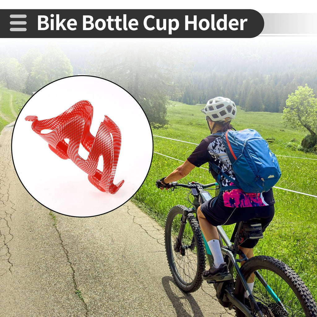 Bike Bottle Cup Holder Cage Rack Lightweight Durable ABS for Universal Bikes