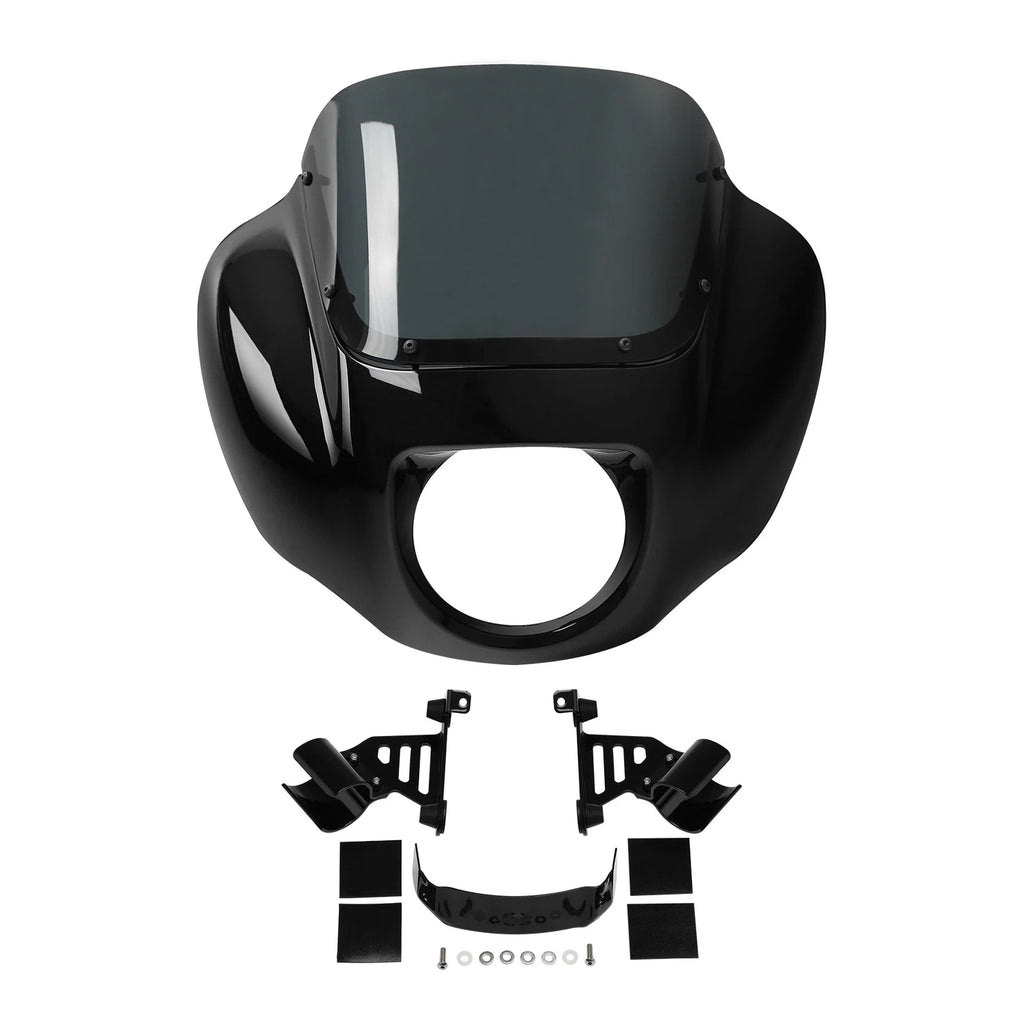Headlight Fairing Windshield Bracket for Harley Softail FXBB FXLR FXST (2018–2025)