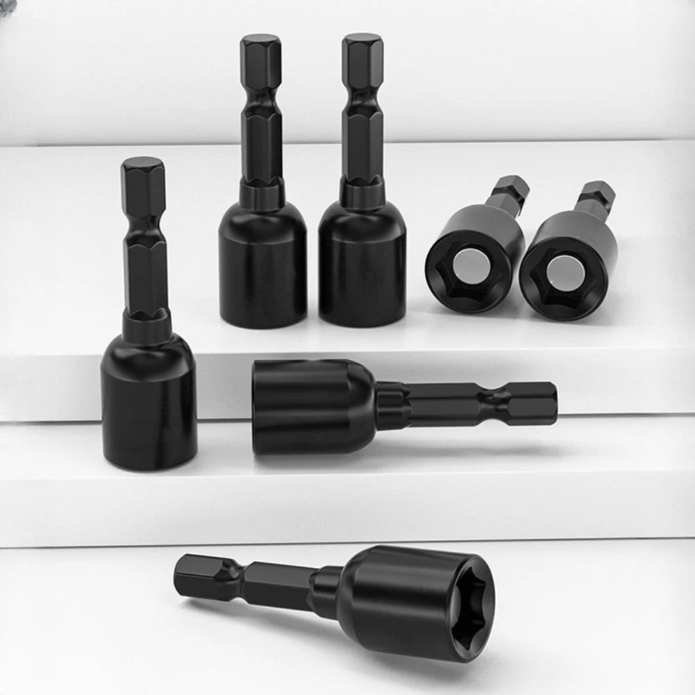 8mm Magnetic Socket Bit for Impact Drivers (40Cr Steel)