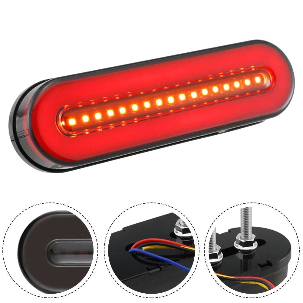 3 in 1 Sequential Flowing Turn Signal Light for Motorcycle ATV UTV