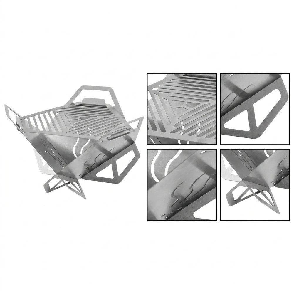 Portable Folding BBQ Grill for Summer Barbecues
