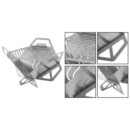 Portable Folding BBQ Grill for Summer Barbecues
