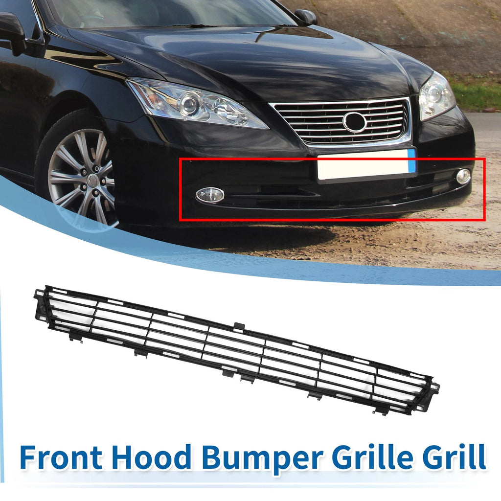 Front Lower Hood Bumper Grille for Lexus ES 350 (2010–2012) Black