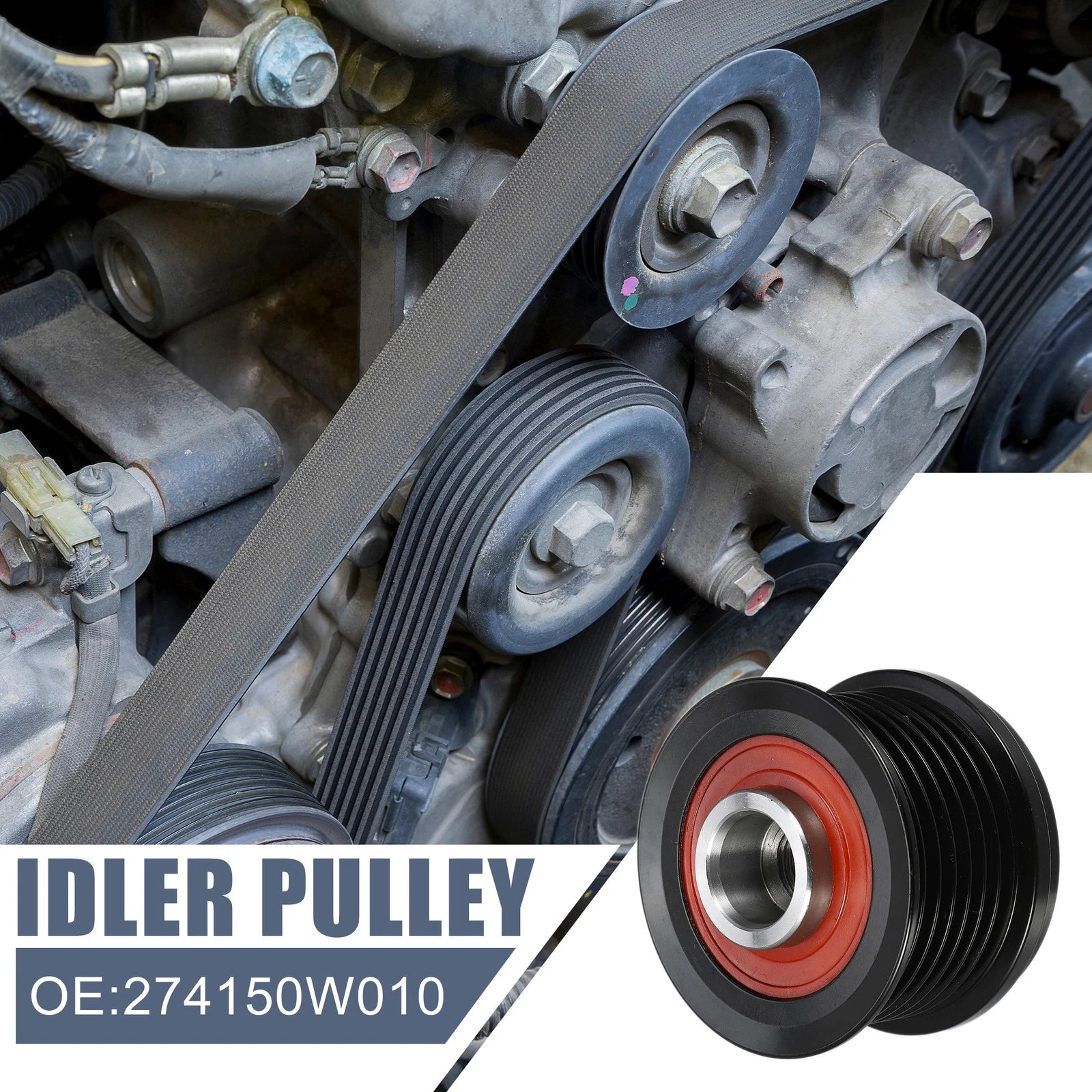 Alternator Belt Idler Pulley for Lexus IS250 IS350 (2006–2014)
