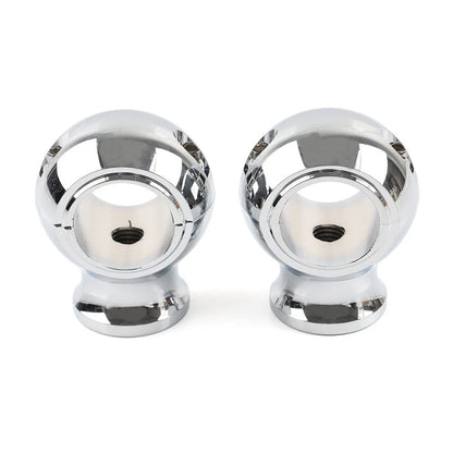 32mm 1.25'' Fat Handlebar Risers Clamp Chrome For Harley Touring Road King Dyna