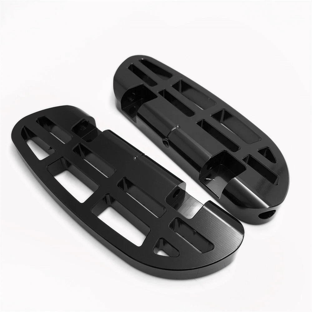 Dominator Leaf Knob for Harley Touring (1993–Present) - Rear Black