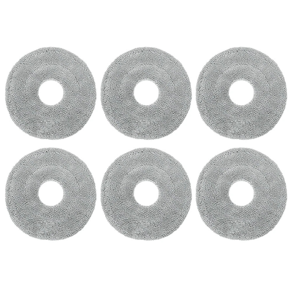 6 Pack Washable Microfiber Mop Cloths for Xiaomi S10+ S10 Plus (B105)