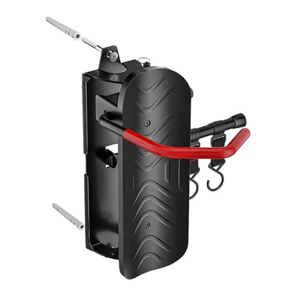 Bike Wall Rack with Swivel Feature for Quick Mounting and Removal
