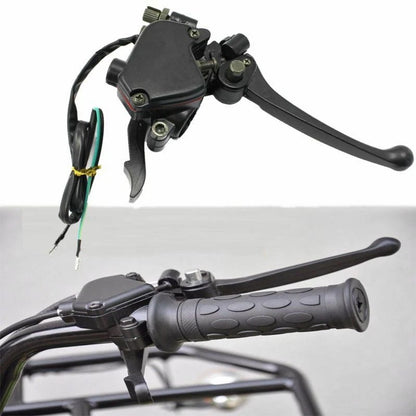 Thumb Throttle Brake Lever Hand Grips for Chinese 150cc 200cc 250cc ATV (2000–2023)