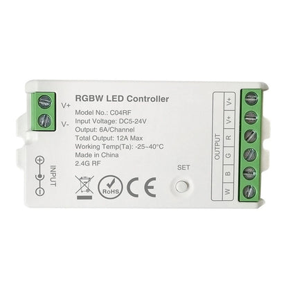 2.4G RF LED Controller for RGB Strips DC5/12/24V
