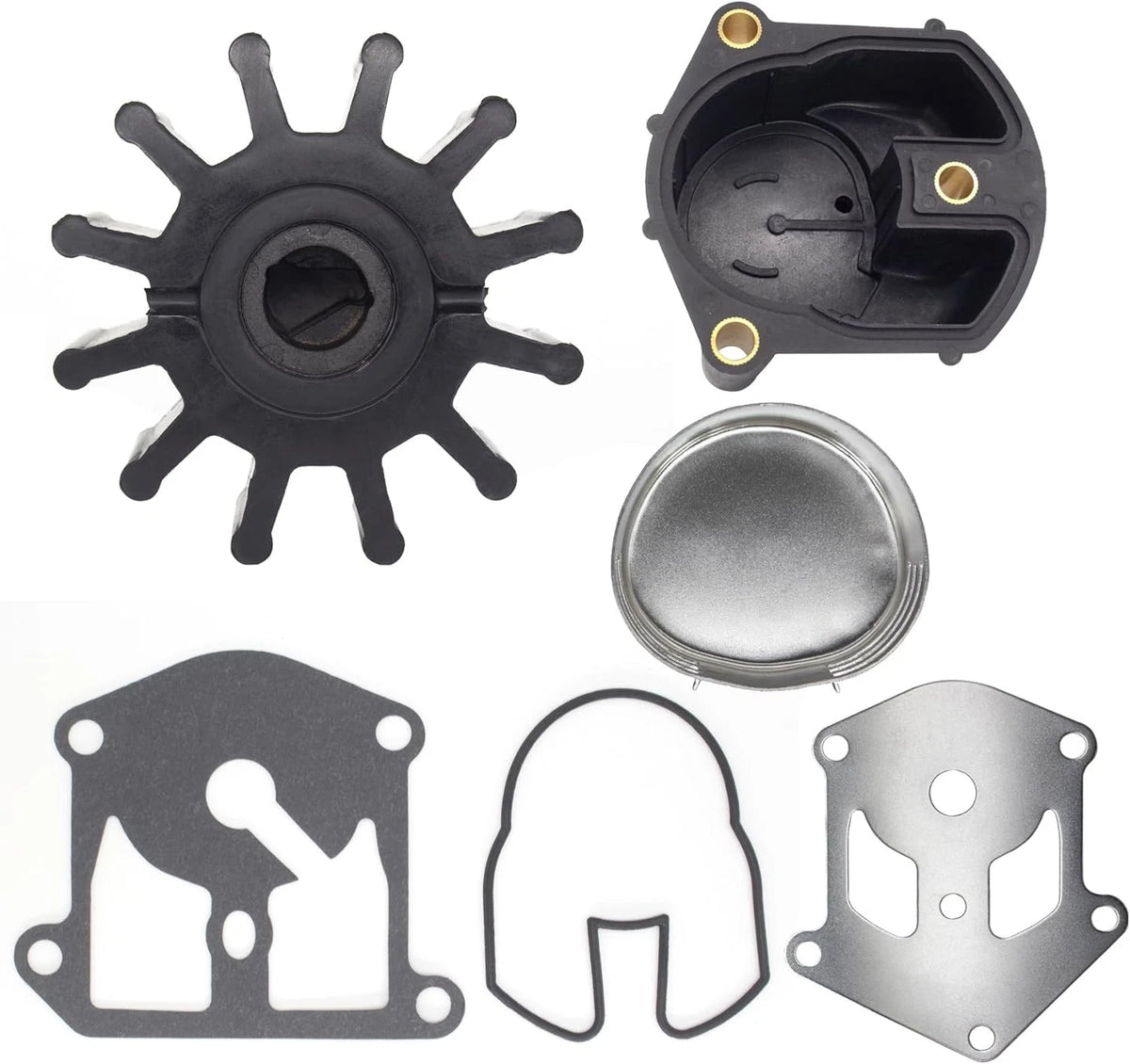 Water Pump Kit with Housing for OMC King Cobra (1992–1995) 3854661